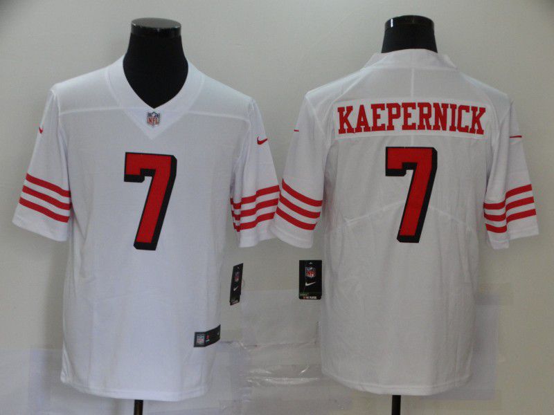Men San Francisco 49ers #7 Kaepernick White New Nike Vapor Untouchable Limited NFL Jersey